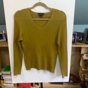 Ann Taylor V-Neck Sweater - 100% Cotton